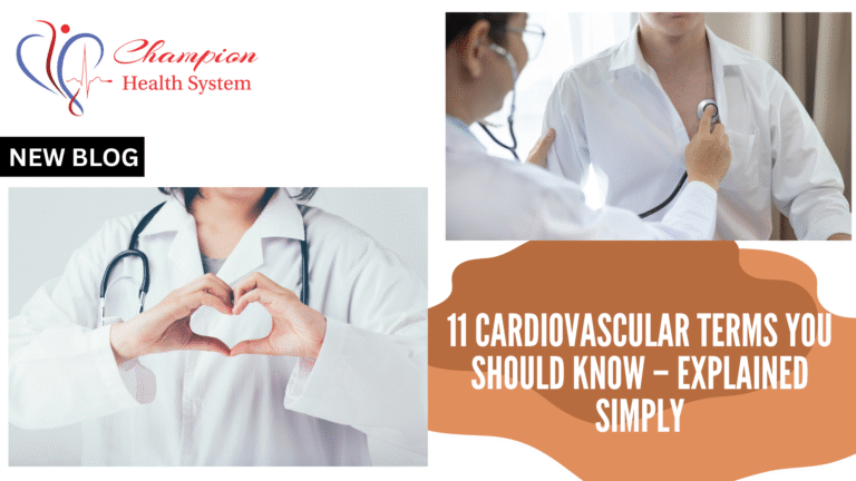 11 Cardiovascular Terms