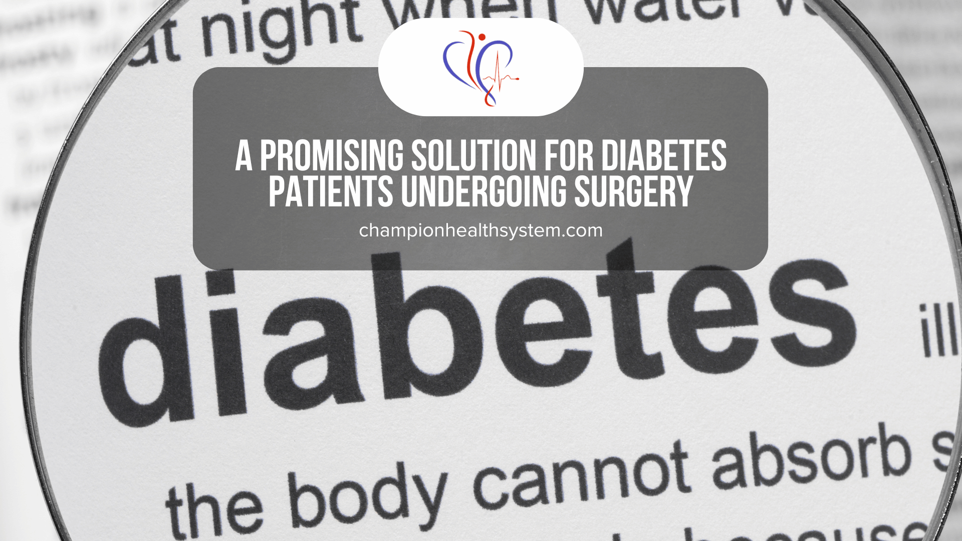 GLP-1 Drugs: A Promising Solution for Diabetes Patients Undergoing Surgery